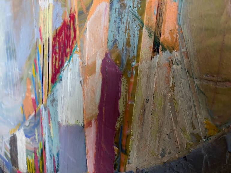 Original Abstract Landscape Painting by Susan Mclennan