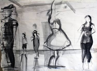 Original Performing Arts Drawings by Lynne Margaret Brown