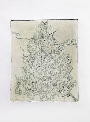 Print of Abstract Printmaking by Lynne Margaret Brown