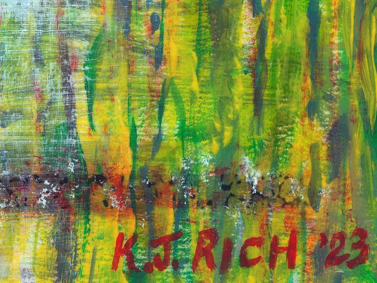 Original Conceptual Abstract Painting by K J Rich