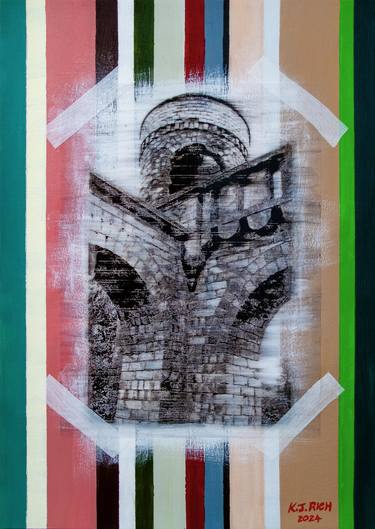 Print of Abstract Architecture Collage by K J Rich
