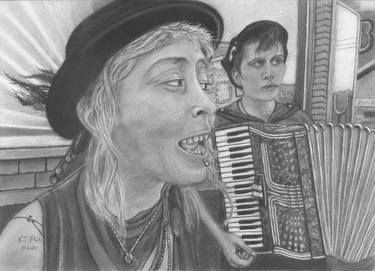 Print of Music Drawings by K J Rich