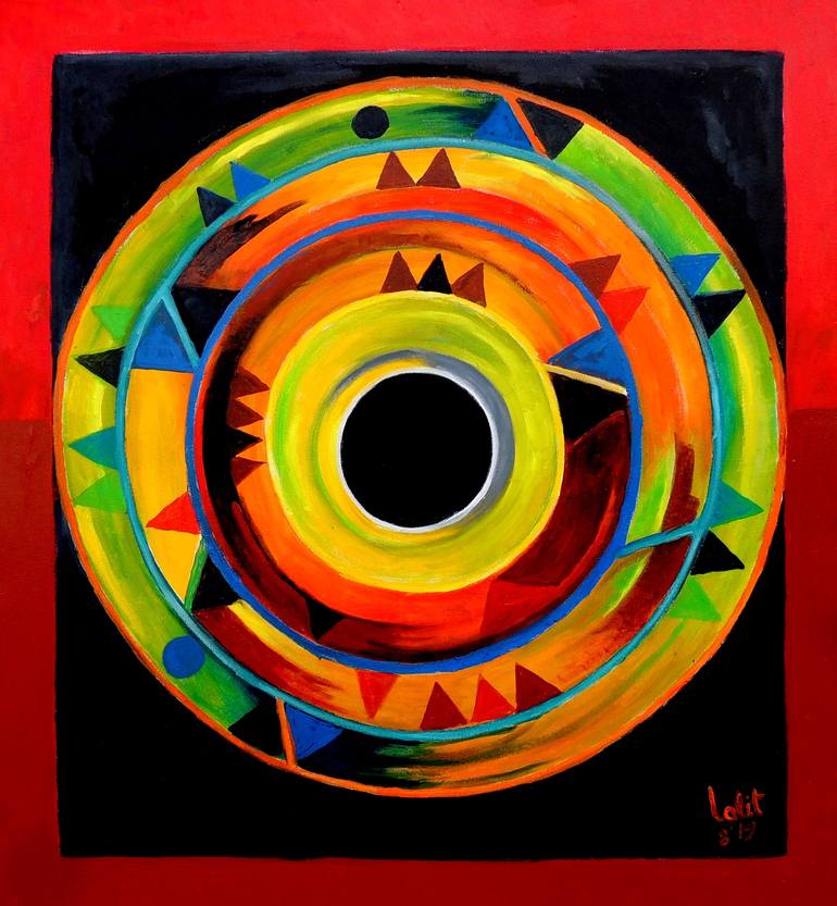 Rhythm Painting by Lalit Jain Saatchi Art