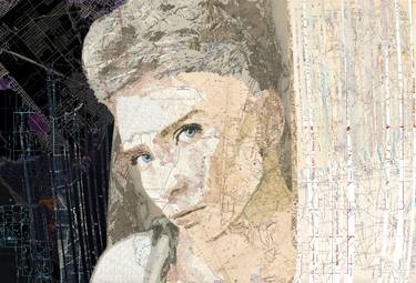 Original Portraiture Women Collage by Oleg Maslovskiy