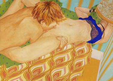 Original Erotic Paintings by Katie Commodore
