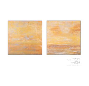 Diptych No. 22-46 & No. 22-47 (180 x 90 cm) thumb