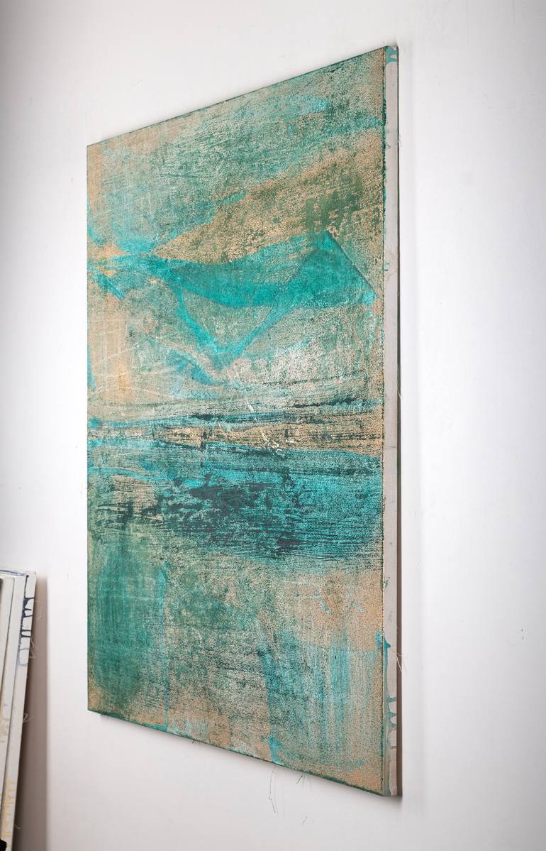 Original Abstract Expressionism Abstract Painting by Rokas Berziunas