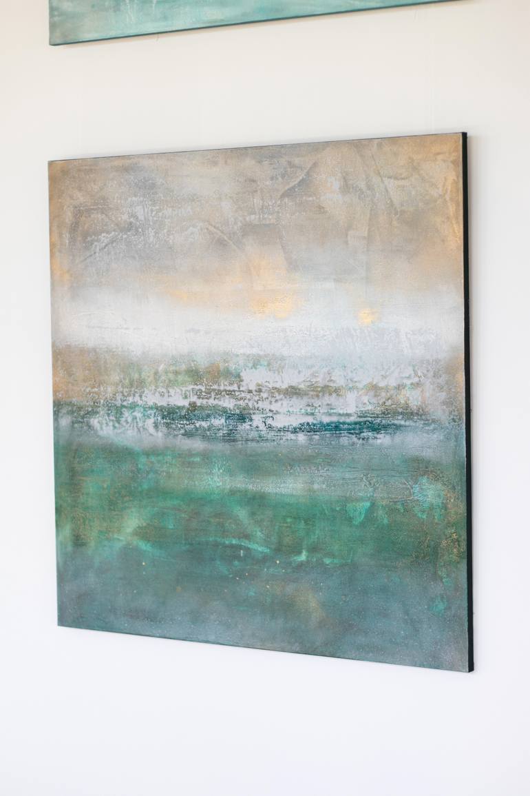 Original Abstract Expressionism Abstract Painting by Rokas Berziunas