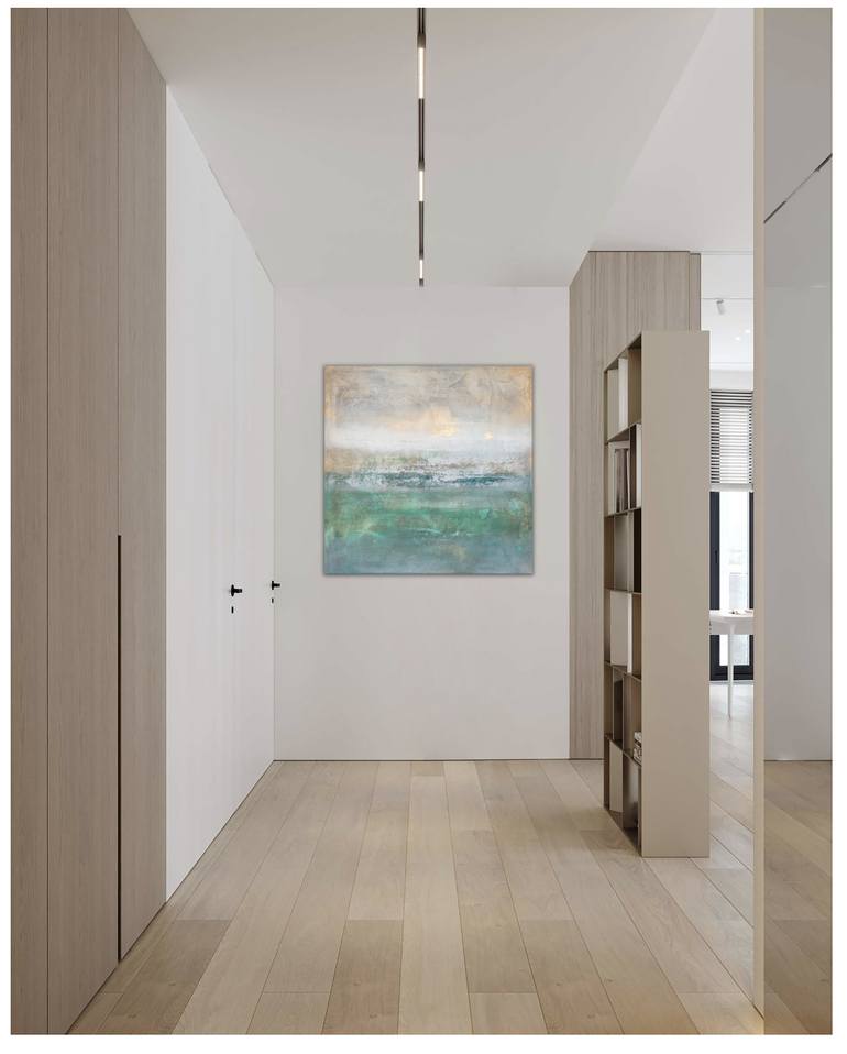 Original Abstract Expressionism Abstract Painting by Rokas Berziunas