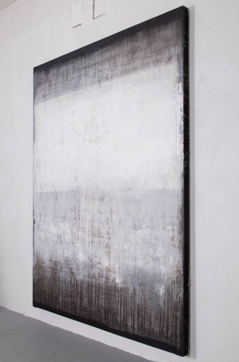 Original Abstract Expressionism Abstract Painting by Rokas Berziunas