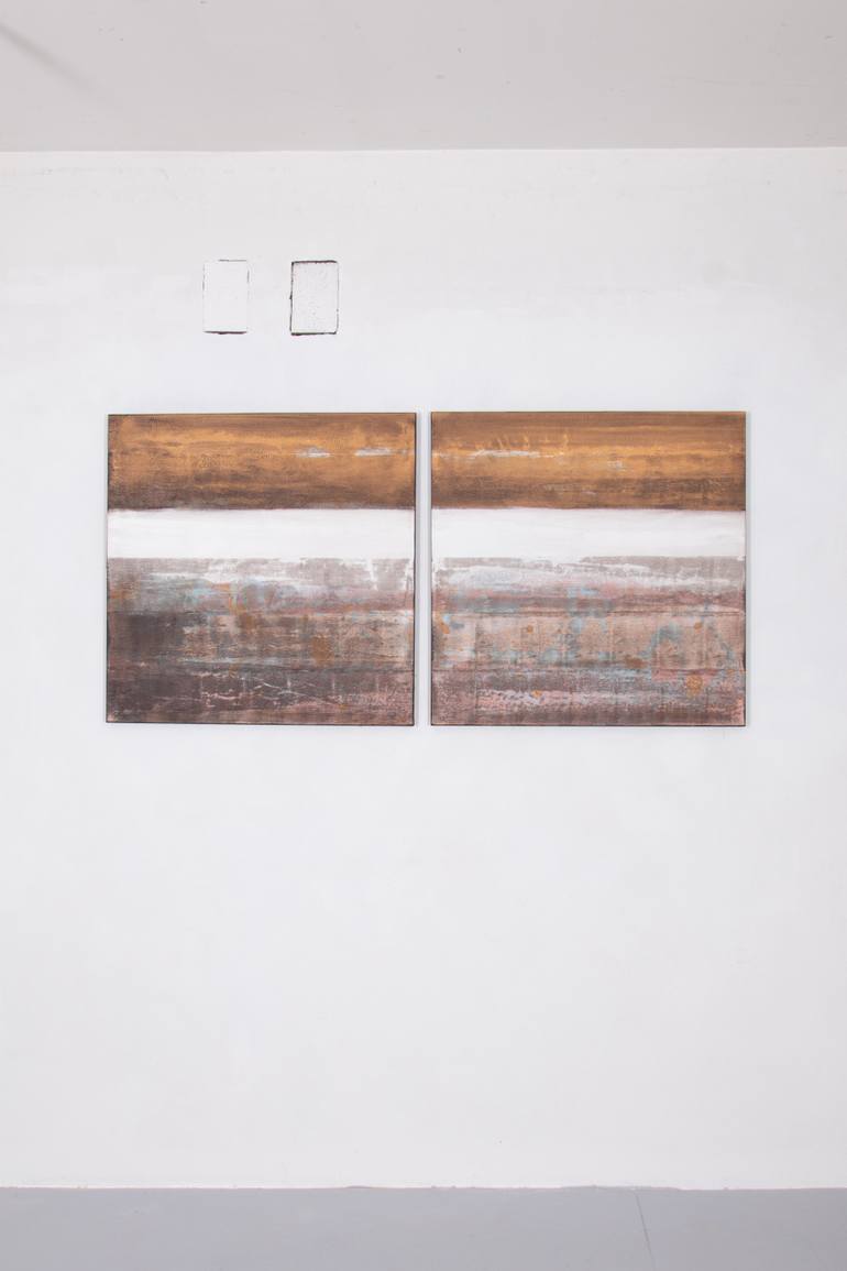 Original Abstract Expressionism Abstract Painting by Rokas Berziunas