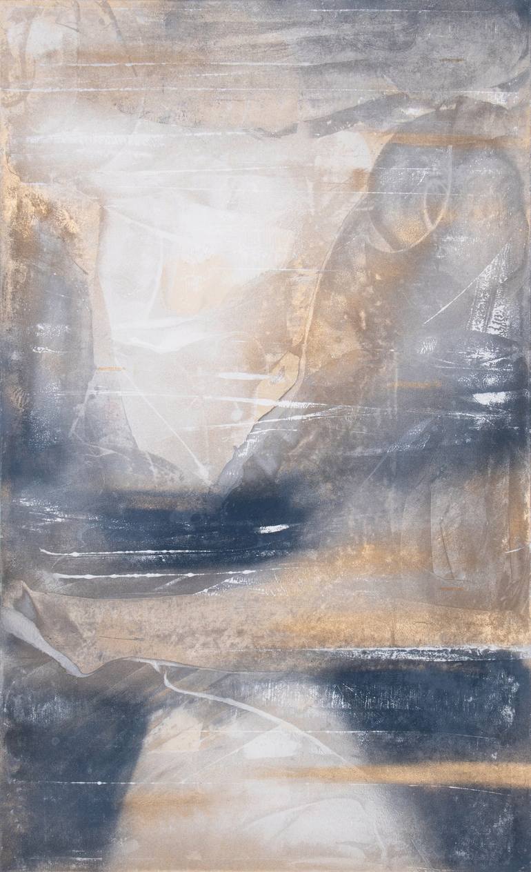 Original Abstract Expressionism Abstract Painting by Rokas Berziunas