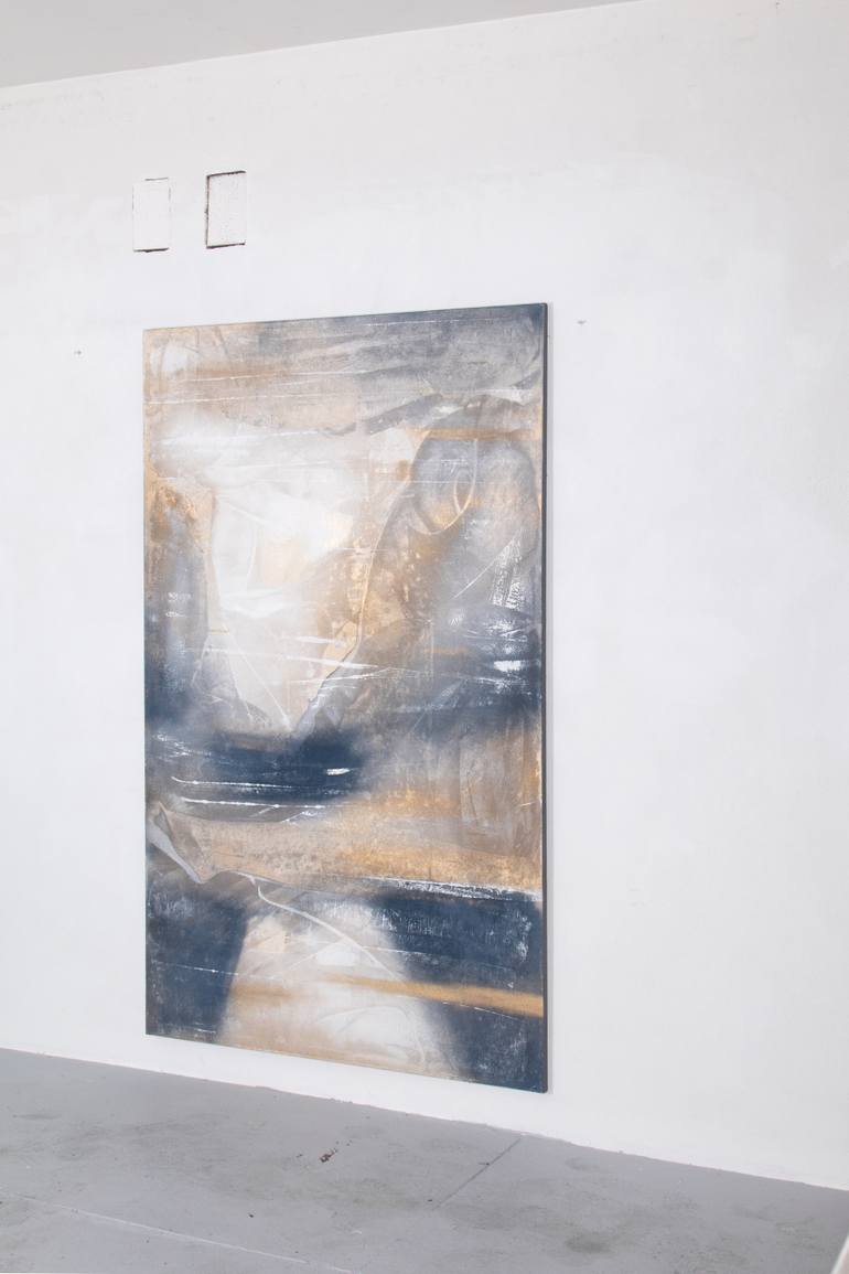 Original Abstract Expressionism Abstract Painting by Rokas Berziunas