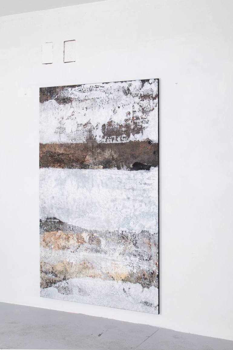 Original Abstract Expressionism Abstract Painting by Rokas Berziunas