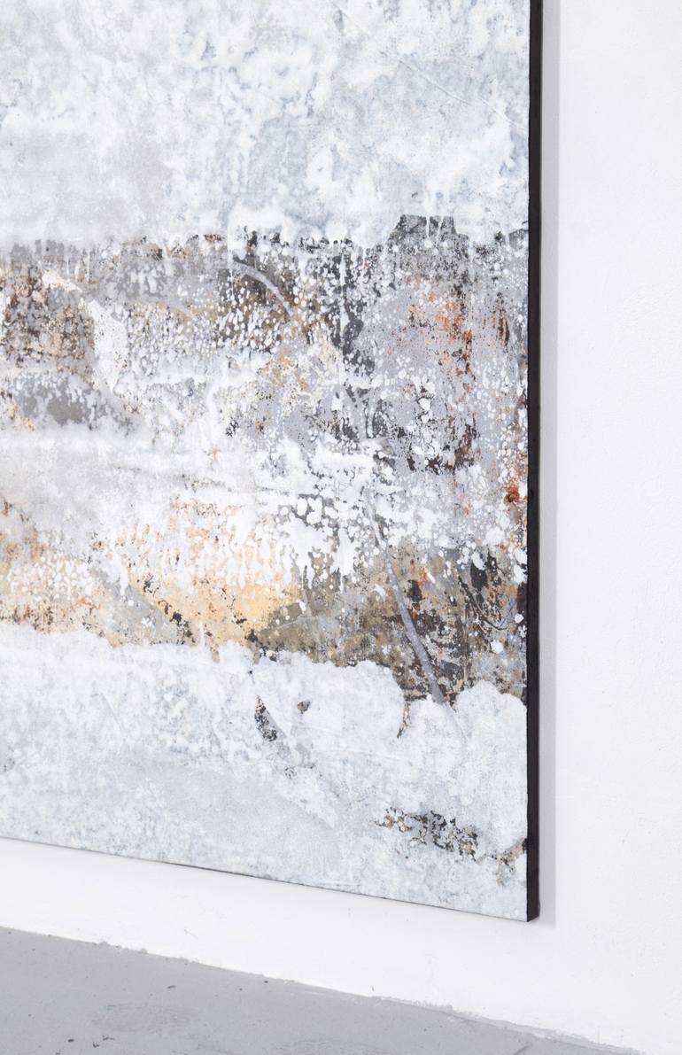 Original Abstract Expressionism Abstract Painting by Rokas Berziunas