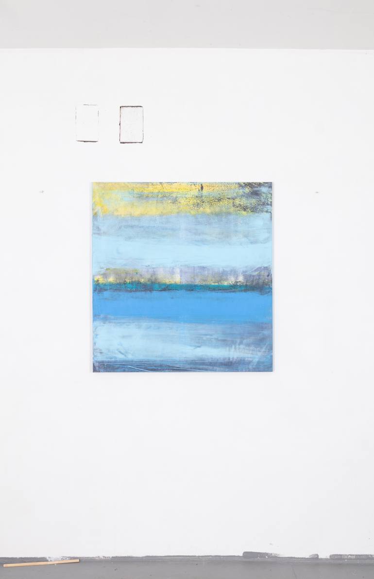 Original Abstract Expressionism Abstract Painting by Rokas Berziunas