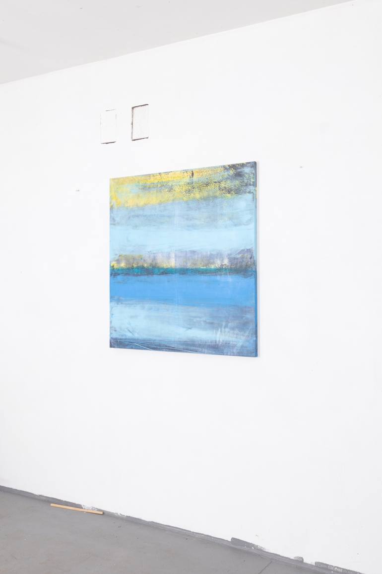 Original Abstract Expressionism Abstract Painting by Rokas Berziunas