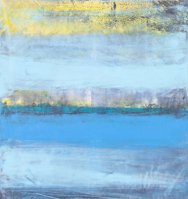 Original Abstract Expressionism Abstract Painting by Rokas Berziunas