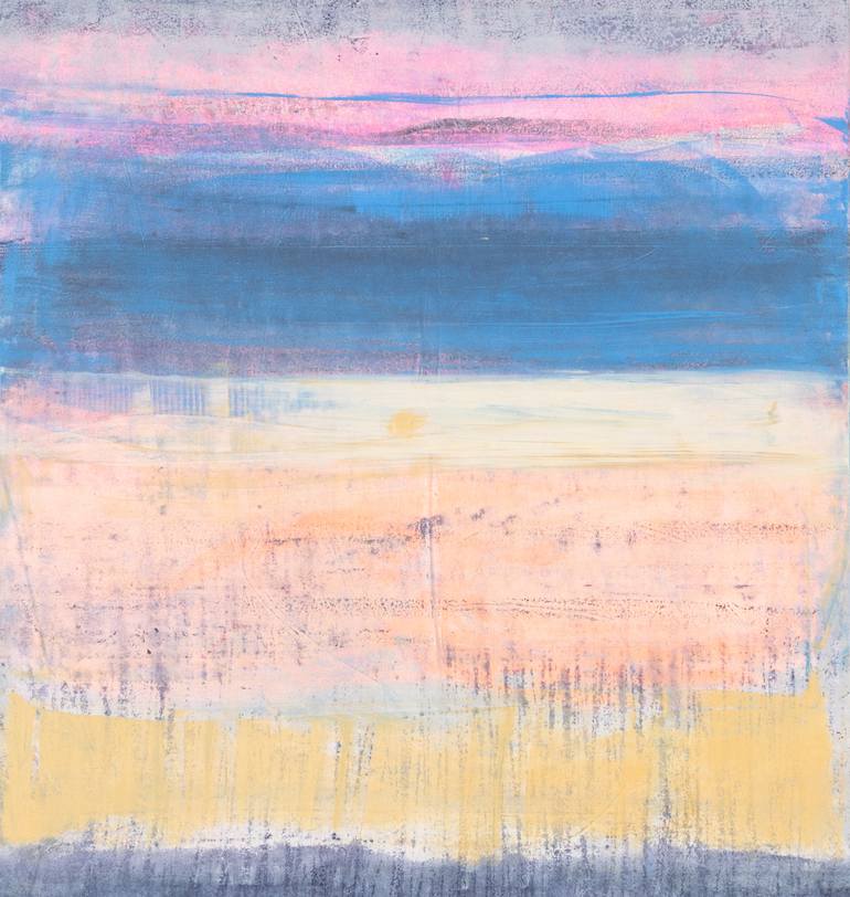 Original Abstract Expressionism Abstract Painting by Rokas Berziunas
