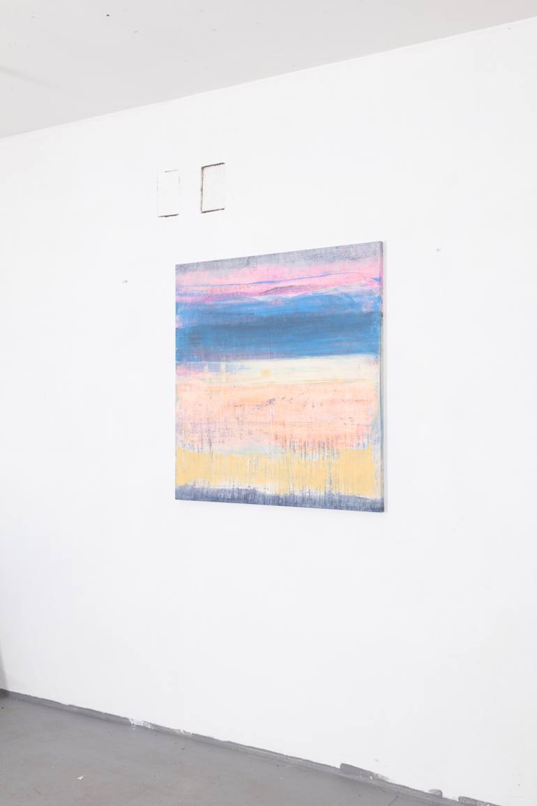 Original Abstract Expressionism Abstract Painting by Rokas Berziunas