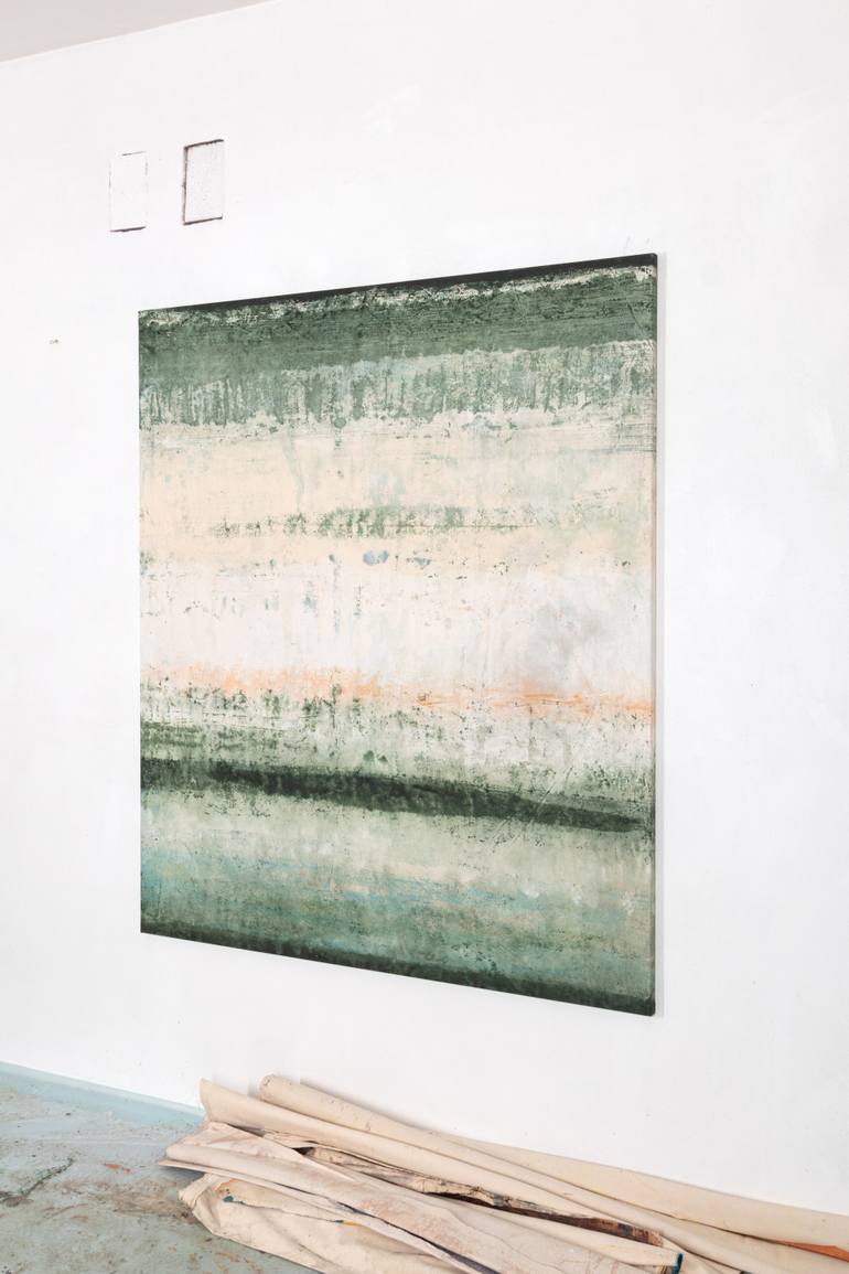 Original Abstract Expressionism Abstract Painting by Rokas Berziunas