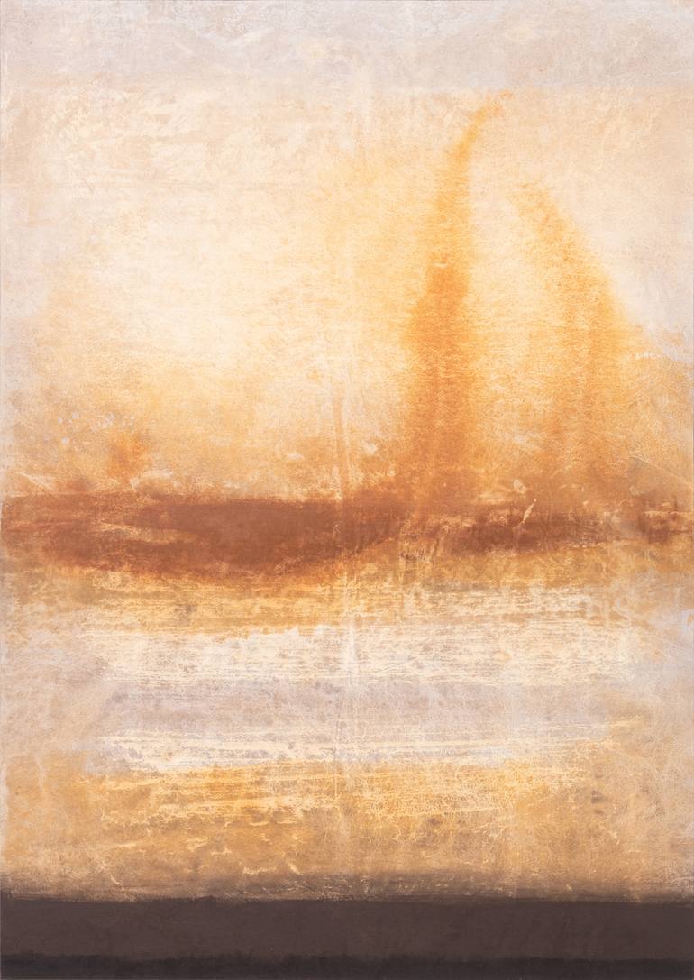 Original Abstract Expressionism Abstract Painting by Rokas Berziunas