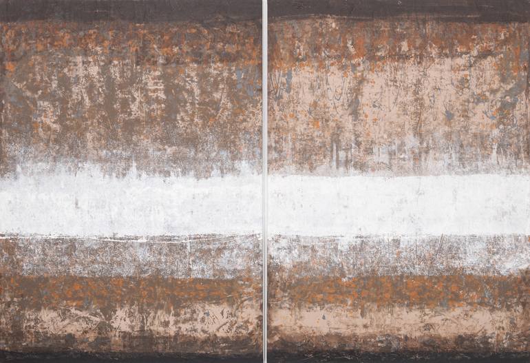 Original Abstract Expressionism Abstract Painting by Rokas Berziunas