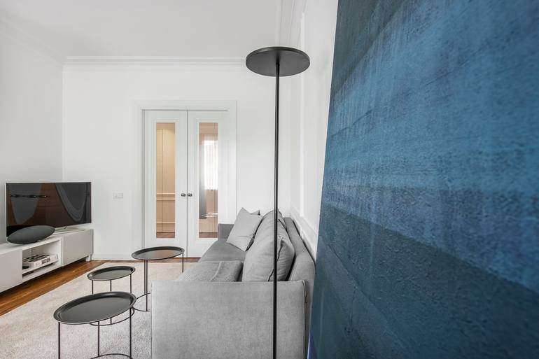 Original Abstract Expressionism Abstract Painting by Rokas Berziunas