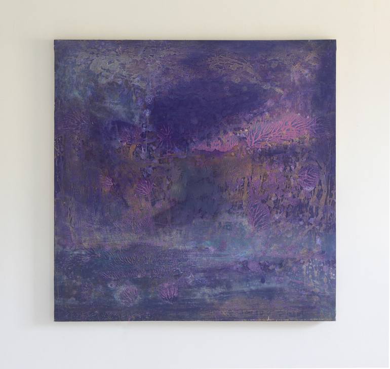Original Abstract Expressionism Abstract Painting by Rokas Berziunas