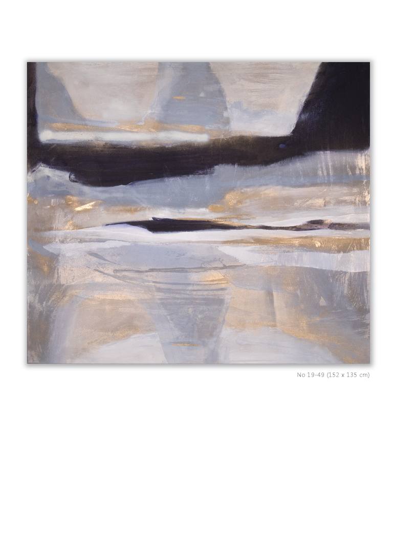 Original Abstract Expressionism Abstract Painting by Rokas Berziunas