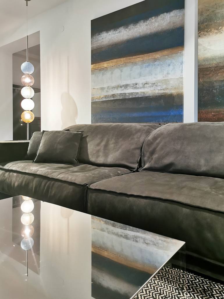 Original Abstract Expressionism Abstract Painting by Rokas Berziunas