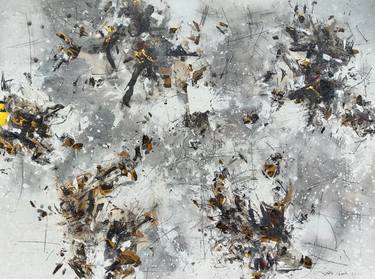 Original Abstract Expressionism Abstract Paintings by joko Kisworo