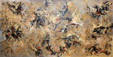 Original Abstract Expressionism Abstract Paintings by joko Kisworo