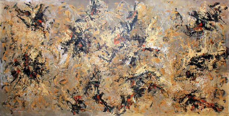 Original Abstract Painting by joko Kisworo