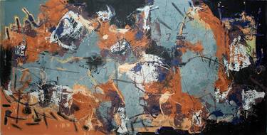 Original Abstract Expressionism Abstract Paintings by joko Kisworo