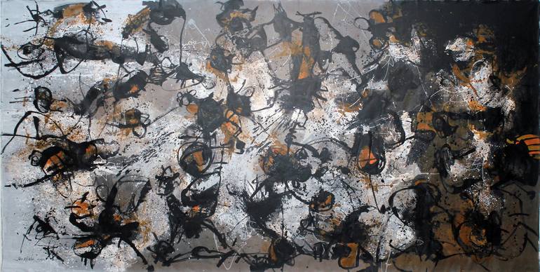 Print of Abstract Expressionism Abstract Painting by joko Kisworo