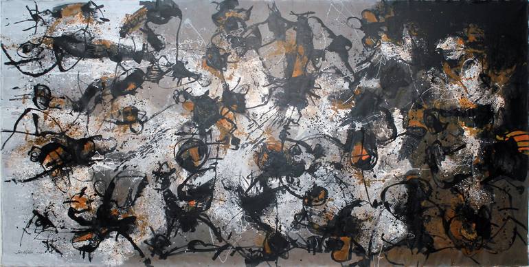 Original Abstract Painting by joko Kisworo