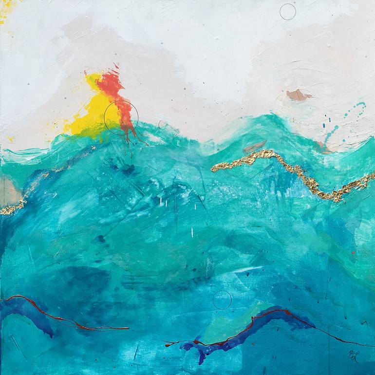 Hydrogen Painting by Brandy Magill | Saatchi Art
