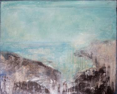Original Expressionism Abstract Painting by Lucia Garcia Corrales