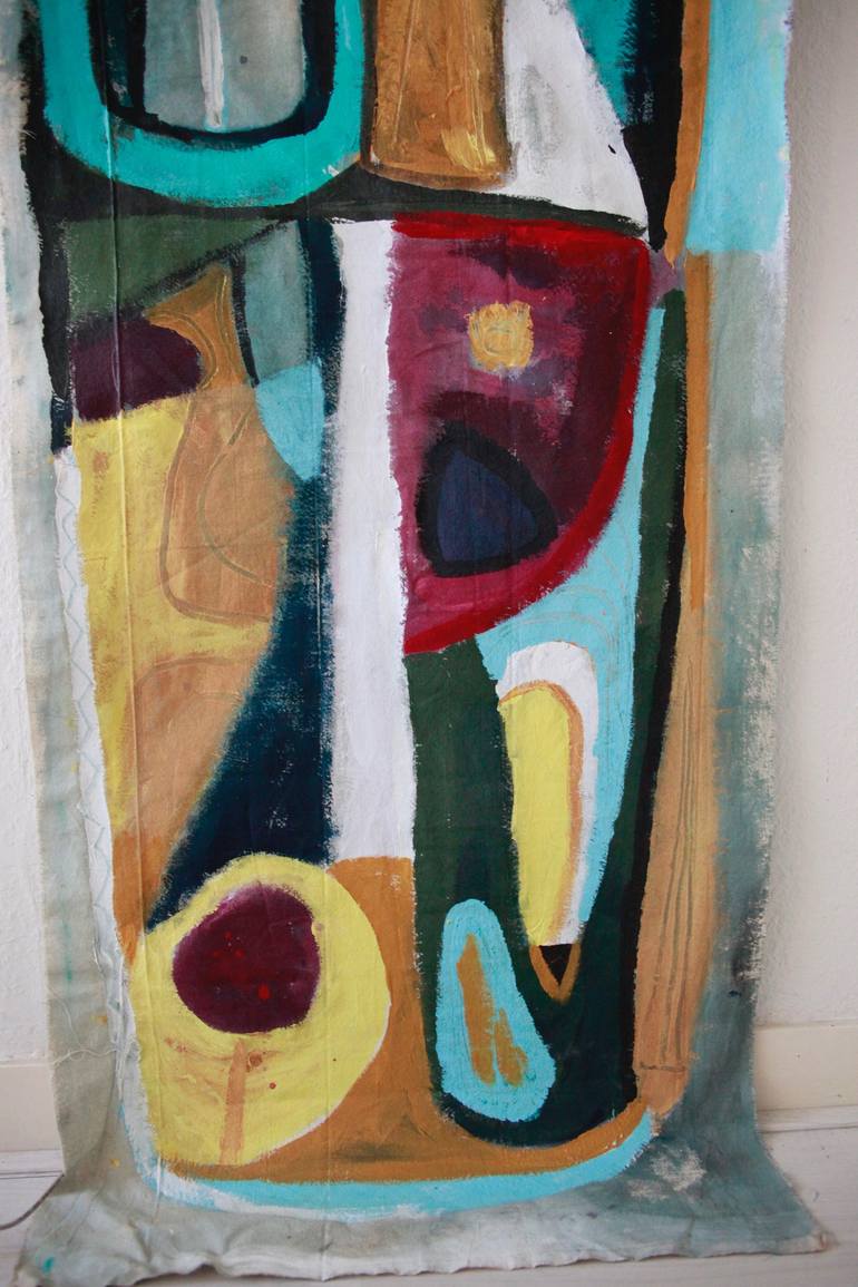 Original Abstract Expressionism Culture Painting by Assena V