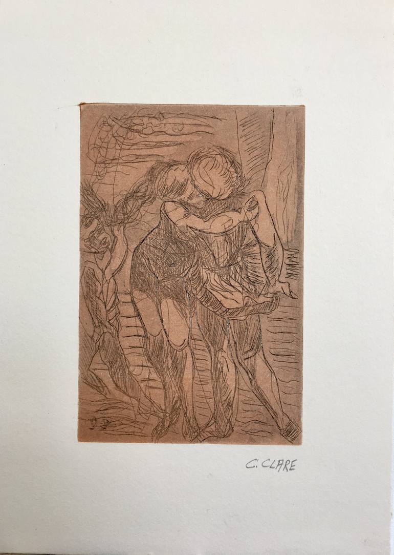 Original Love Printmaking by Catherine Clare