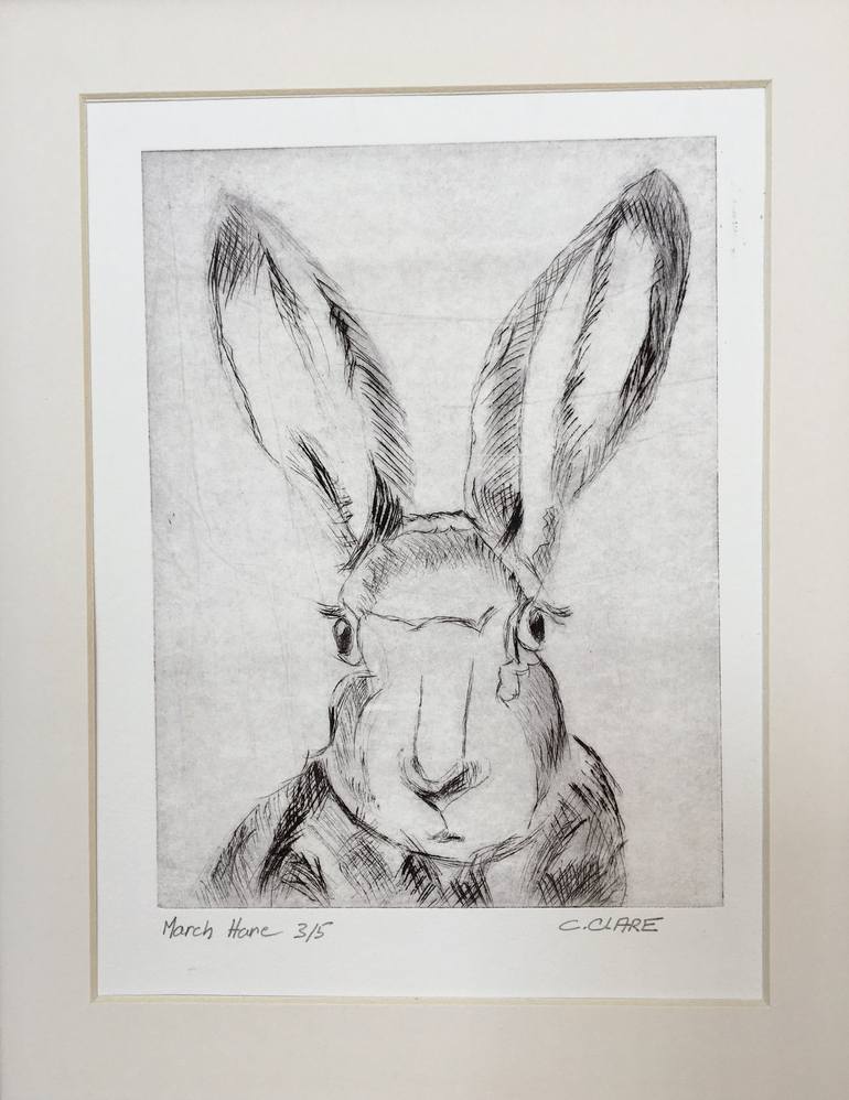 Original Animal Printmaking by Catherine Clare