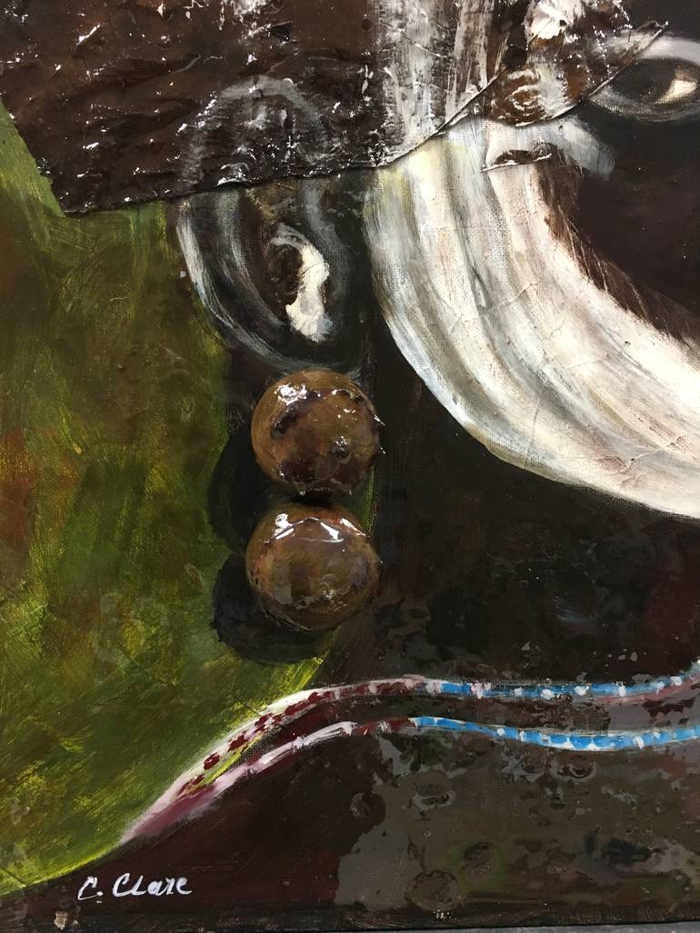 Original Portraiture People Painting by Catherine Clare