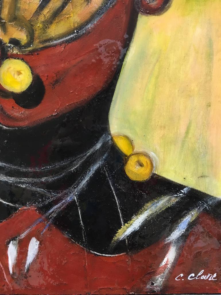 Original Portraiture People Painting by Catherine Clare