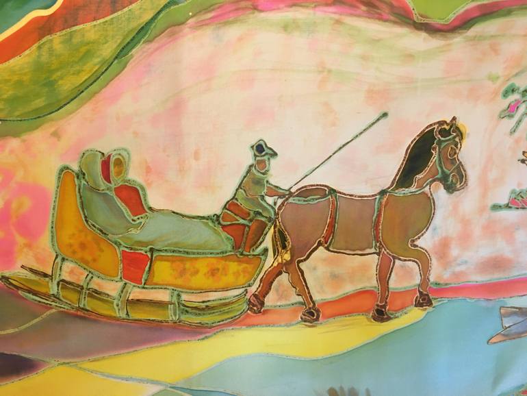 Original Expressionism Landscape Painting by Catherine Clare