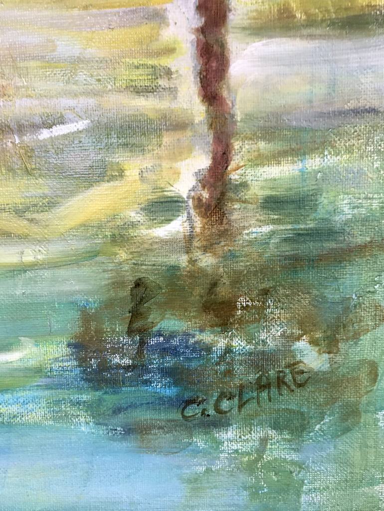Original Figurative Architecture Painting by Catherine Clare