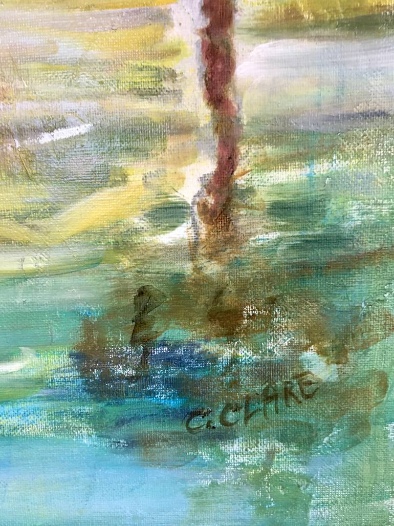 Original Figurative Architecture Painting by Catherine Clare