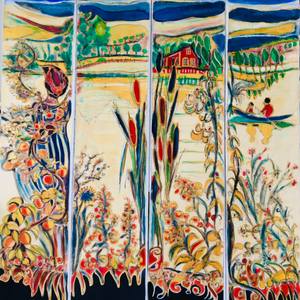 Collection Landscape and scene of life