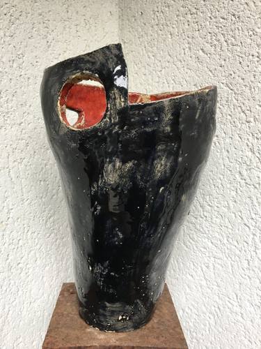 Original Art Deco Abstract Sculpture by Catherine Clare