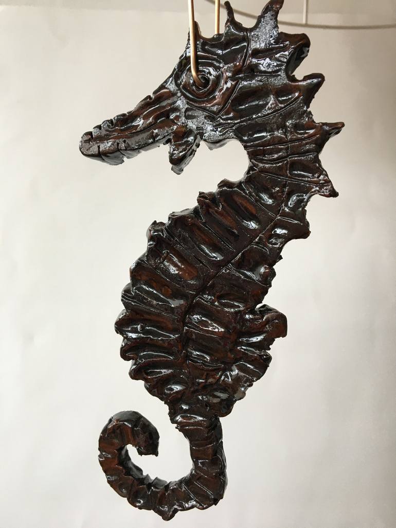 Original Expressionism Animal Sculpture by Catherine Clare